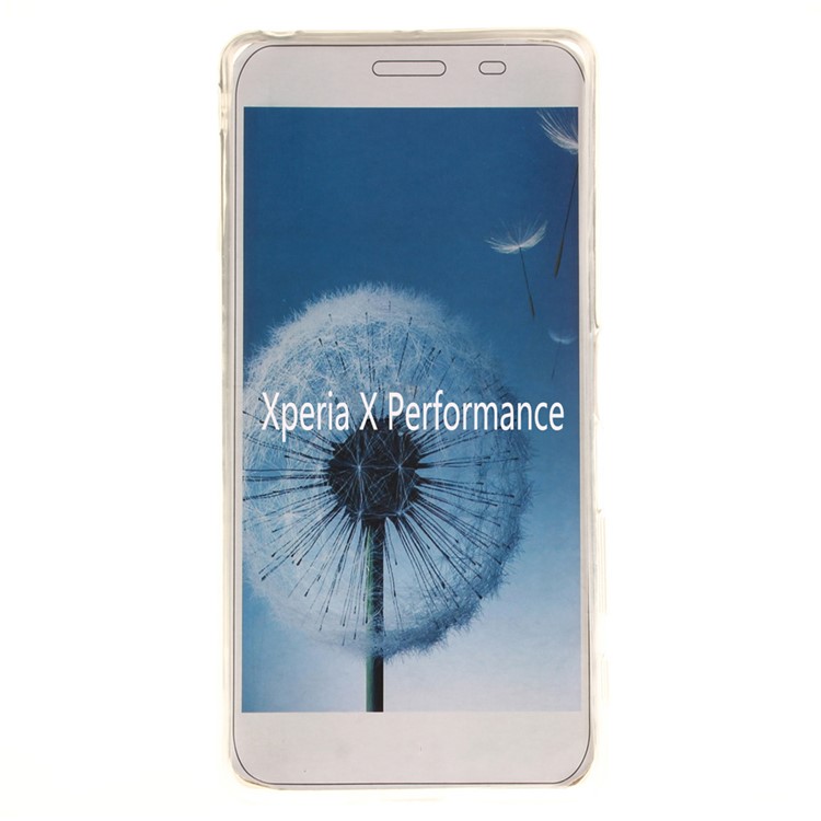 Soft IMD TPU Protective Case for Sony Xperia X Performance - Tree with Flowers-3