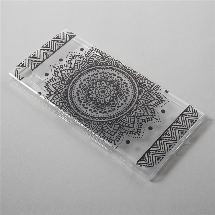 Ultra-thin Pattern Printing TPU Soft Case for Sony Xperia XZs / XZ - Mandala-1