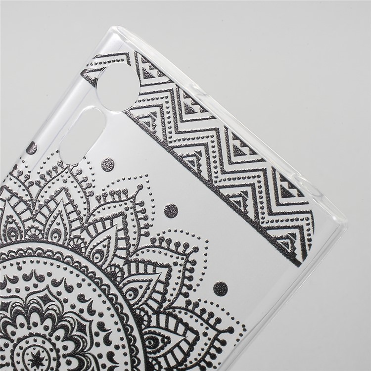 Ultra-thin Pattern Printing TPU Soft Case for Sony Xperia XZs / XZ - Mandala-3