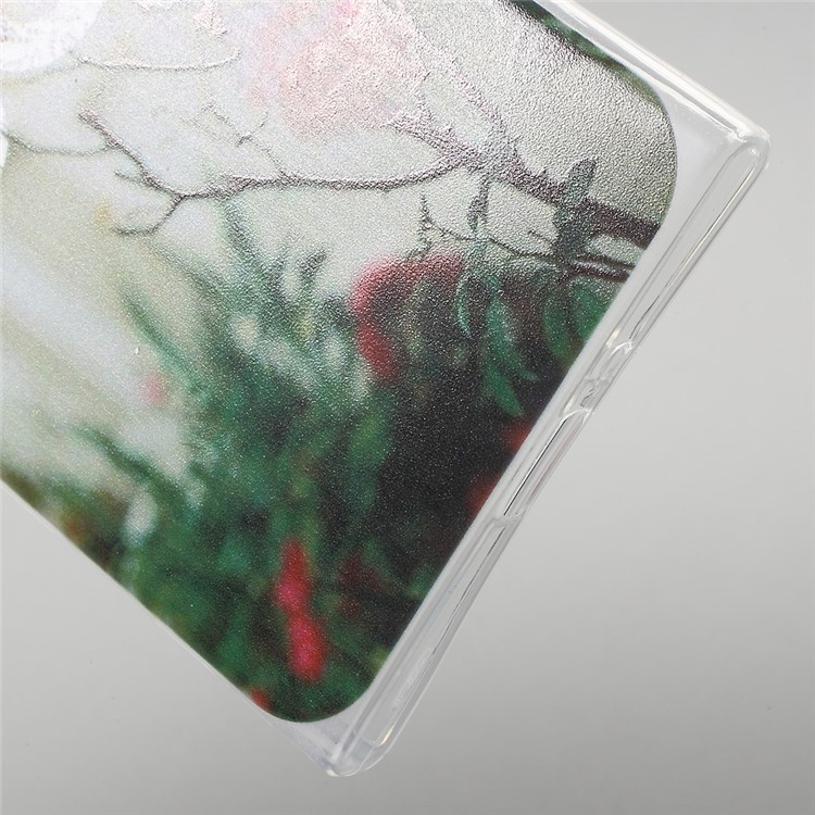 Ultra-thin Patterned TPU Soft Cover for Sony Xperia XZs / XZ - Roses-4
