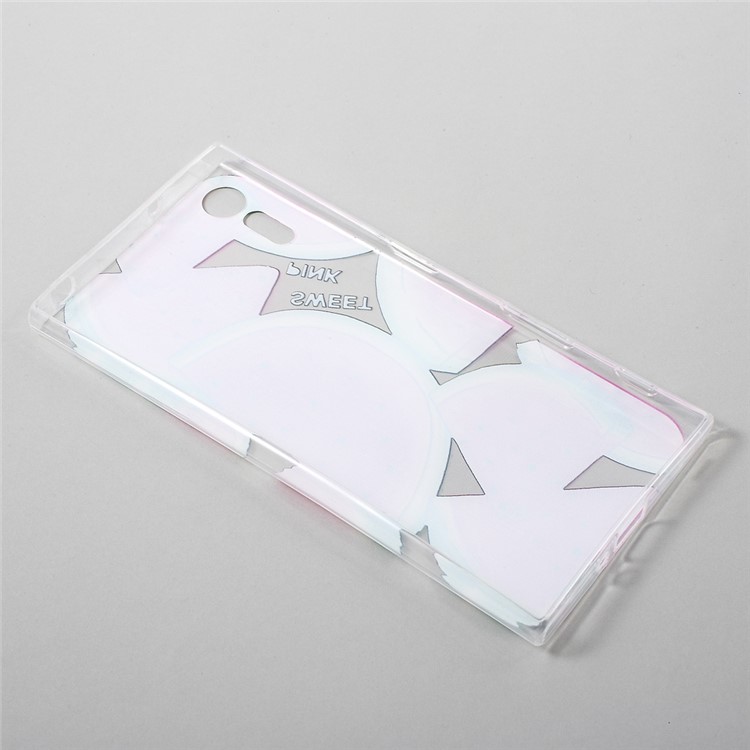 Ultra-thin Patterned TPU Mobile Case for Sony Xperia XZs / XZ - Watermelon-2