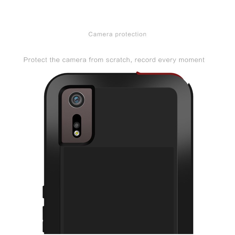 LOVE MEI per Sony Xperia XZs / XZ Custodia protettiva antiurto antiurto antiurto - Nero-13