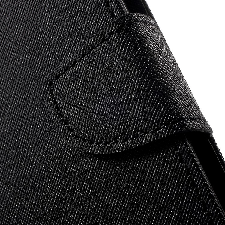 MERCURY GOOSPERY Fancy Diary Wallet Leather Case for Sony Xperia XZ - Black-7