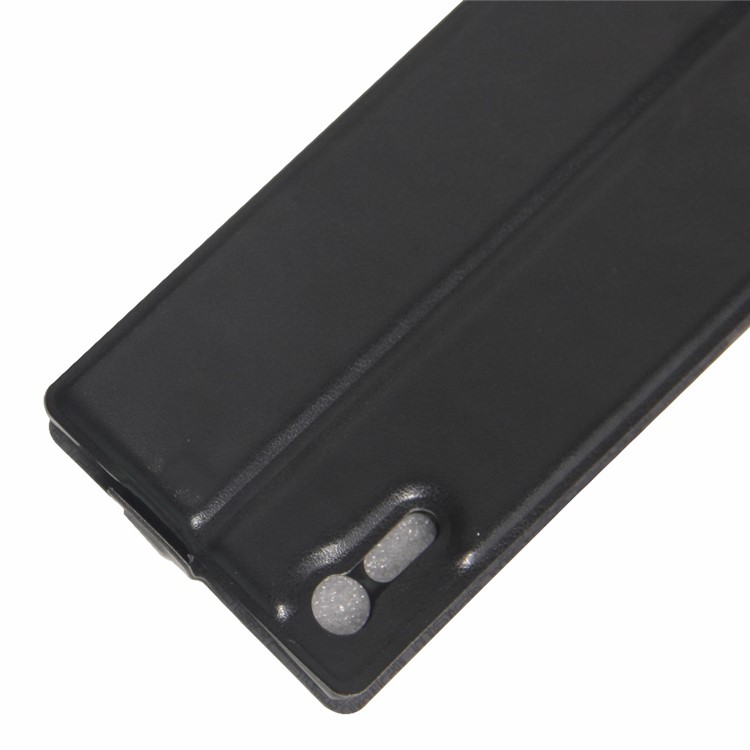 Crazy Horse Vertical Leather Card Holder Case for Sony Xperia XZ - Black-3