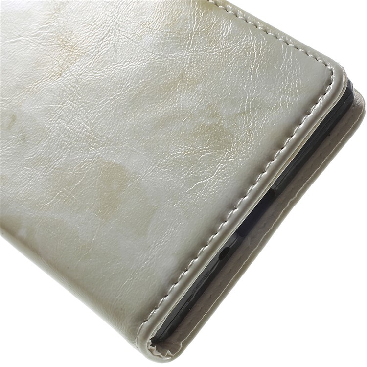 Marble Texture Mganetic Leather Case for Sony Xperia XZs / XZ - Light Green-8