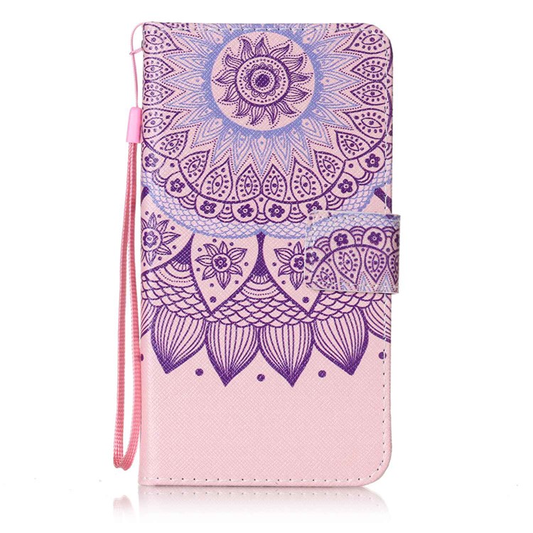 Wallet Leather Magnetic Case for Sony Xperia XZs / XZ - Mandala Flowers-1