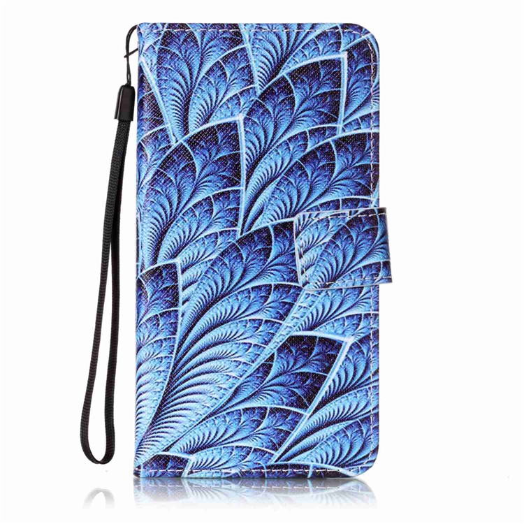 Leather Wallet Cover for Sony Xperia XZs / XZ - Colorized Pattern-1