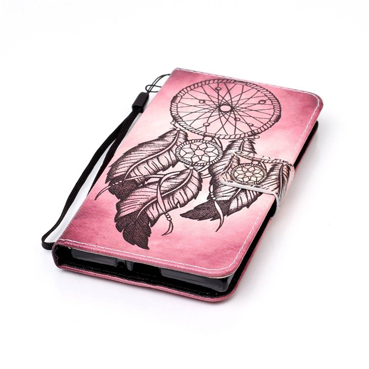 Magnetic Leather Stand Cover for Sony Xperia XZs / XZ - Dream Catcher-5