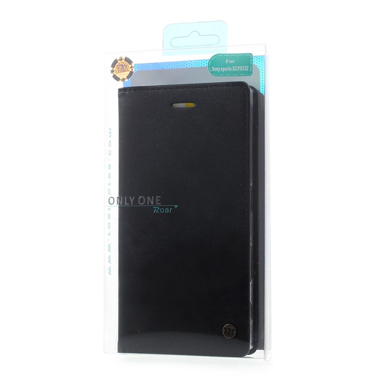 ROAR KOREA Only One Wallet Leather Flip Case for Sony Xperia XZs / XZ - Black-10