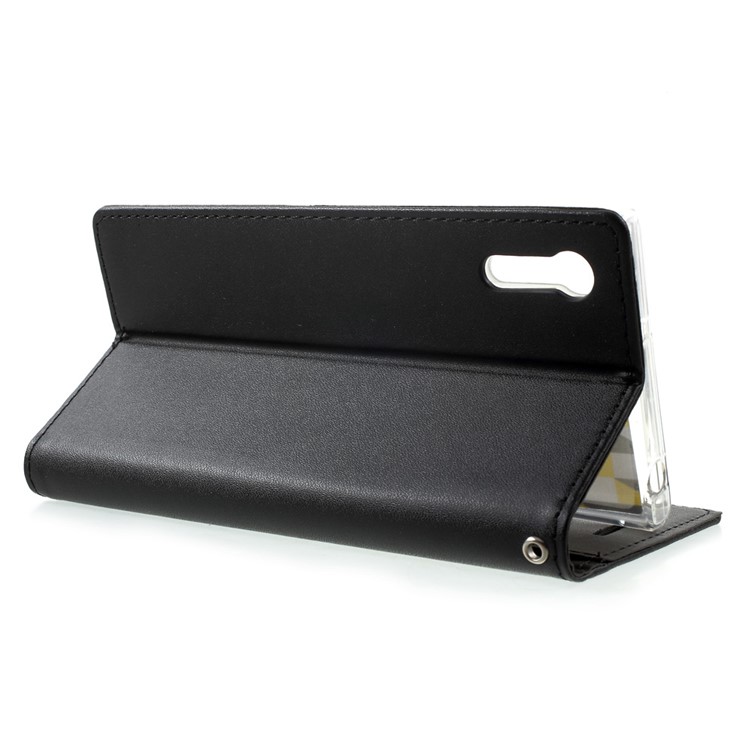 ROAR KOREA Only One Wallet Leather Flip Case for Sony Xperia XZs / XZ - Black-3