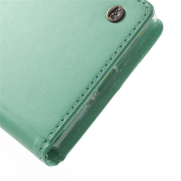 ROAR for Sony Xperia XZs / XZ Only One Flip Case Leather Wallet Shell - Cyan-7