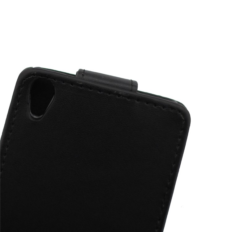 Vertical Leather Magnetic Case for Sony Xperia E5-8