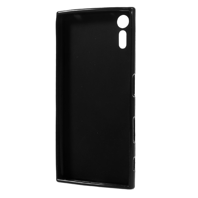 50PCS/Pack Double-sided Frosted TPU Phone Case Accessory for Sony Xperia XZs / XZ - Black-2