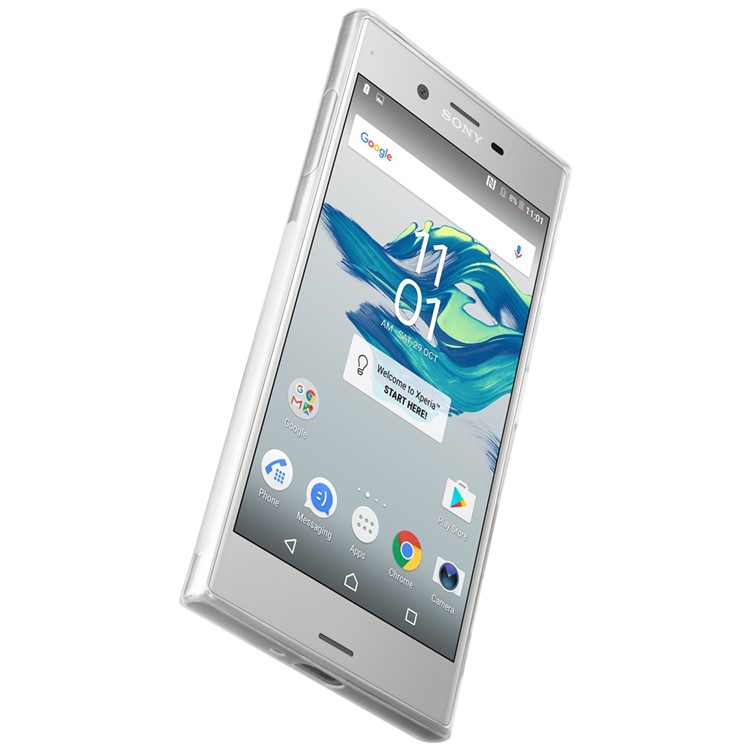 NILLKIN Nature Soft TPU Phone Cover for Sony Xperia XZ - White-4