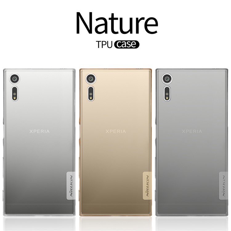 NILLKIN Nature Soft TPU Phone Cover for Sony Xperia XZ - White-7
