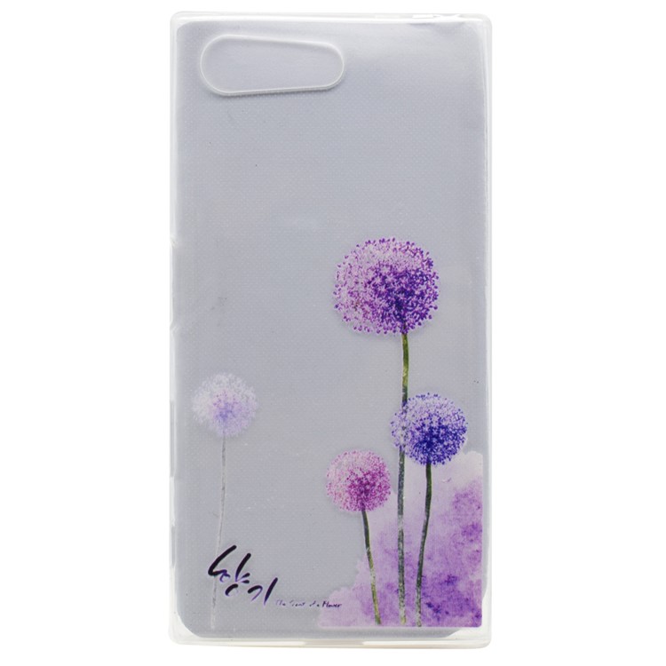 Housse de protection TPU pour motif Xperia X Compact - Modèle de pissenlit-1