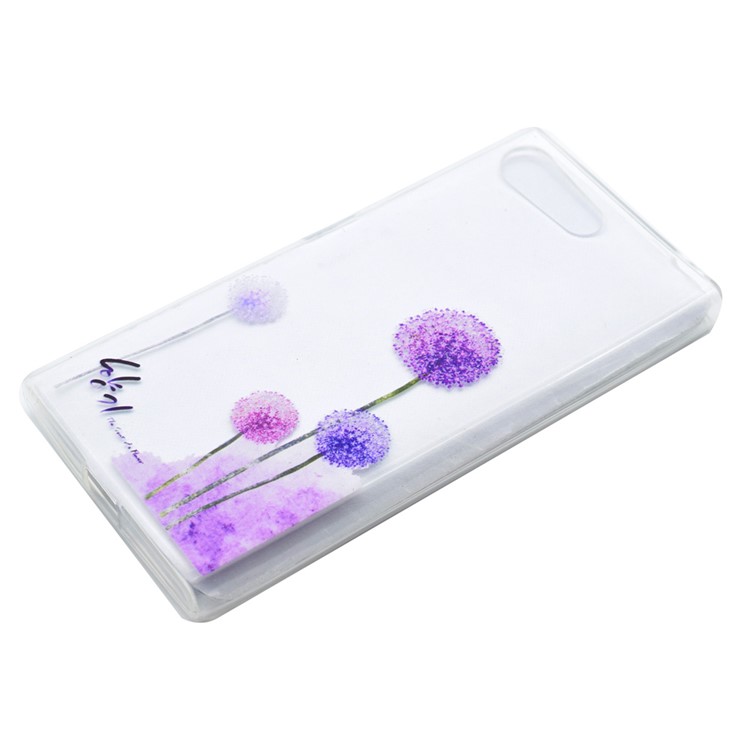 Housse de protection TPU pour motif Xperia X Compact - Modèle de pissenlit-2