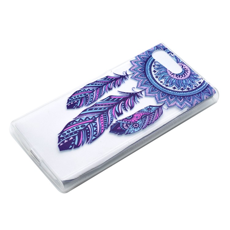 Impression De Motif TPU Shell Pour Sony Xperia X Compact - Attrapeur De Rêves-2