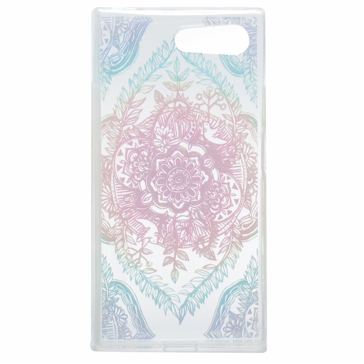 Pattern Printing TPU Case for Sony Xperia X Compact - Colorized Flower-4