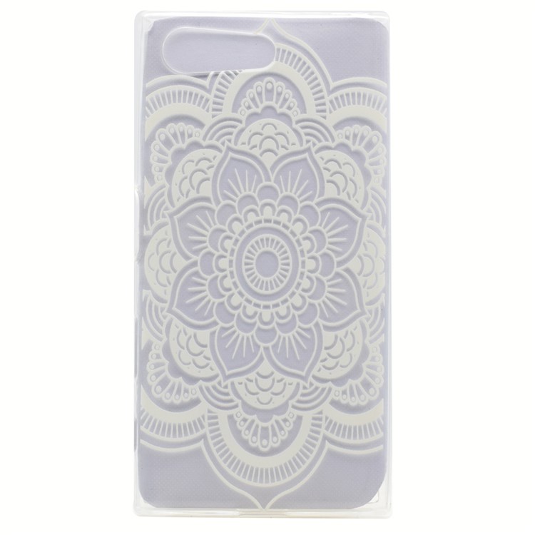 Musterdruck TPU Shell Cover Case Für Sony Xperia X Kompakt - Mandalablume-1