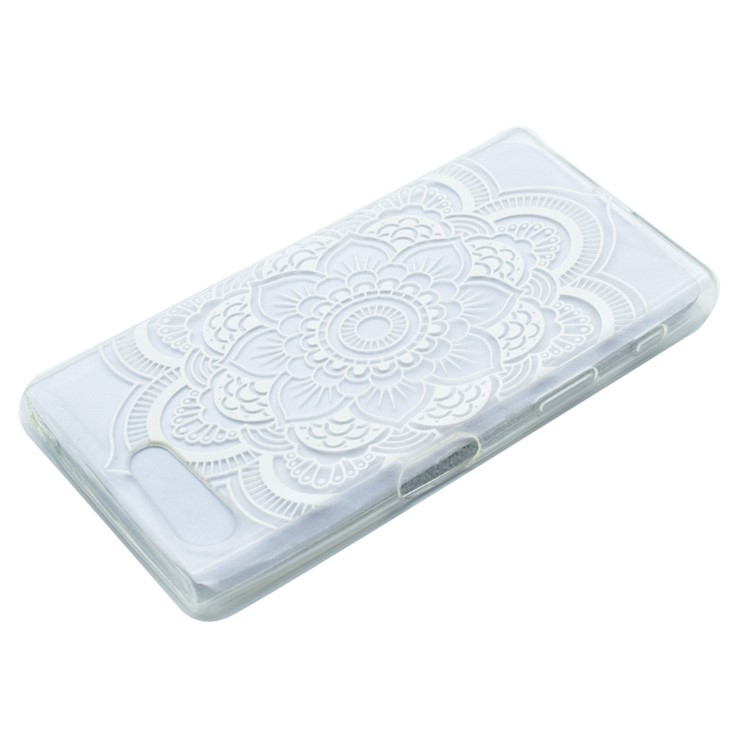 Musterdruck TPU Shell Cover Case Für Sony Xperia X Kompakt - Mandalablume-3