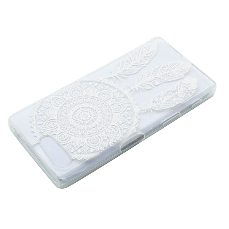 Pattern Printing TPU Gel Case for Sony Xperia X Compact - Dream Catcher-3
