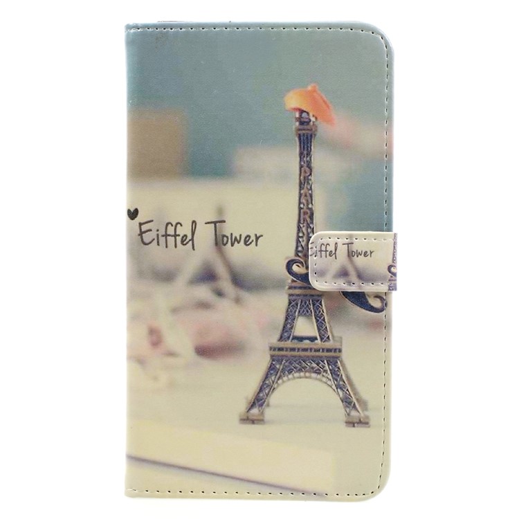 Wallet Leather Protective Case for Asus Zenfone 3 Max ZC520TL - Eiffel Tower-3