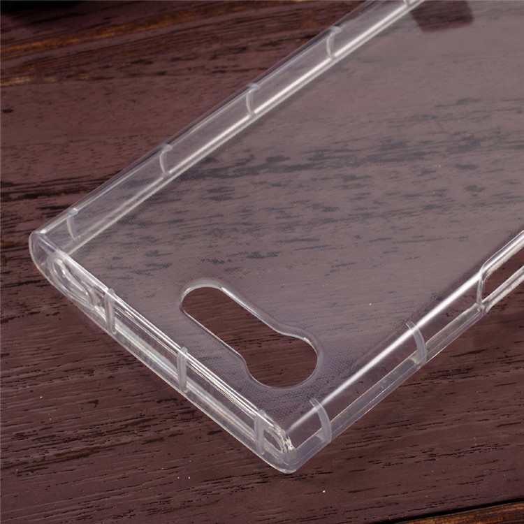 Drop-Proof Crystal Clear TPU Mobile Phone Case for Sony Xperia X Compact-3