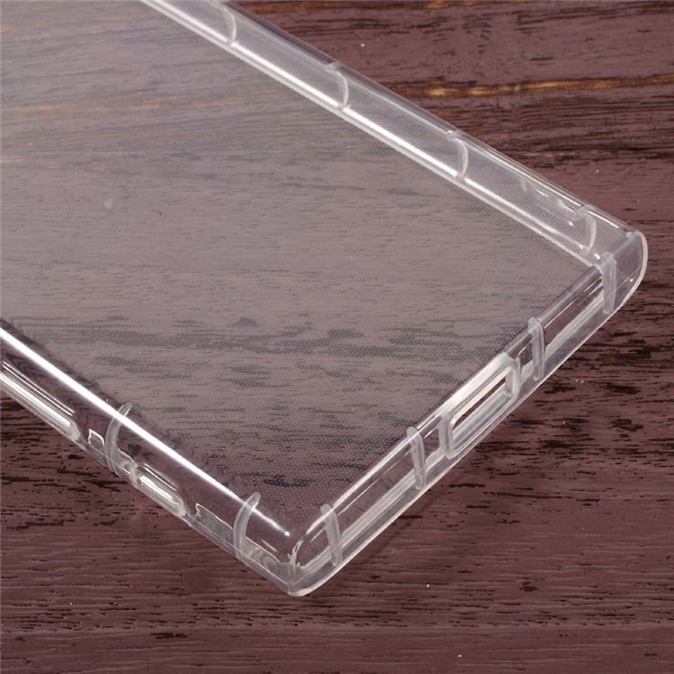 Drop-Proof Crystal Clear TPU Mobile Phone Case for Sony Xperia X Compact-4