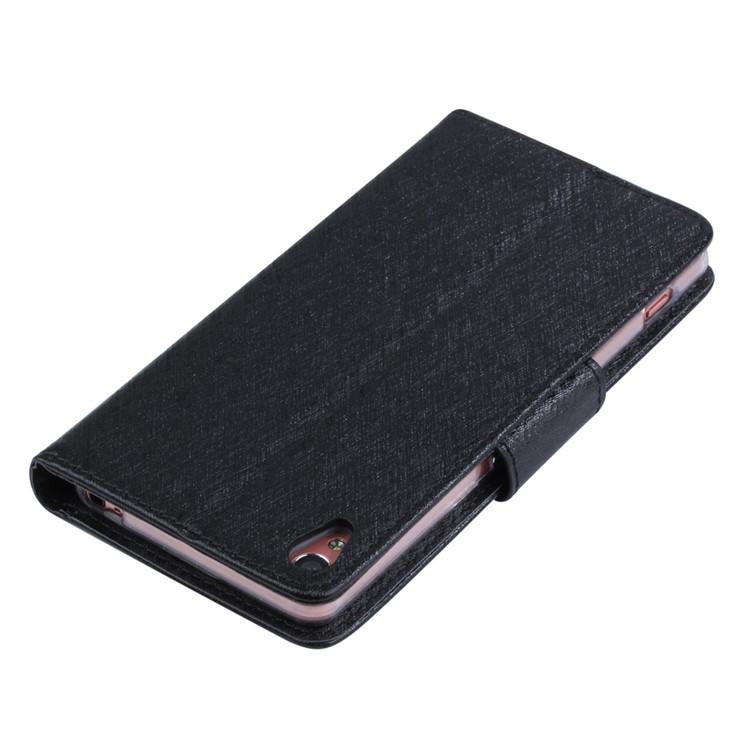 XIEKE Moon Poem Wallet Leather Stand Case for Sony Xperia XA / XA Dual - Black-6