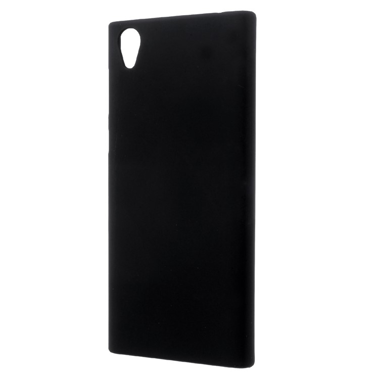 Rubberized Hard Plastic Case for Sony Xperia XA (2017) - Black-2
