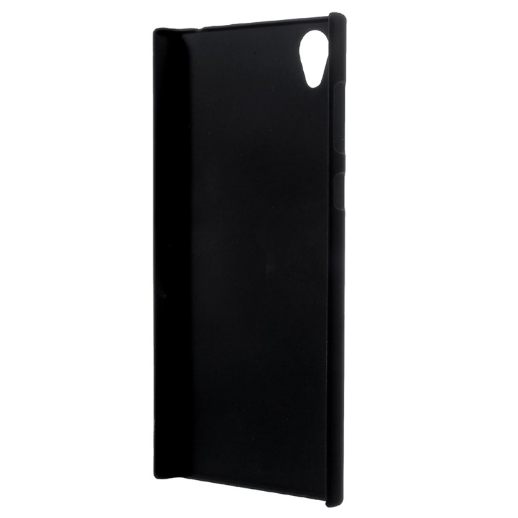 Rubberized Hard Plastic Case for Sony Xperia XA (2017) - Black-3