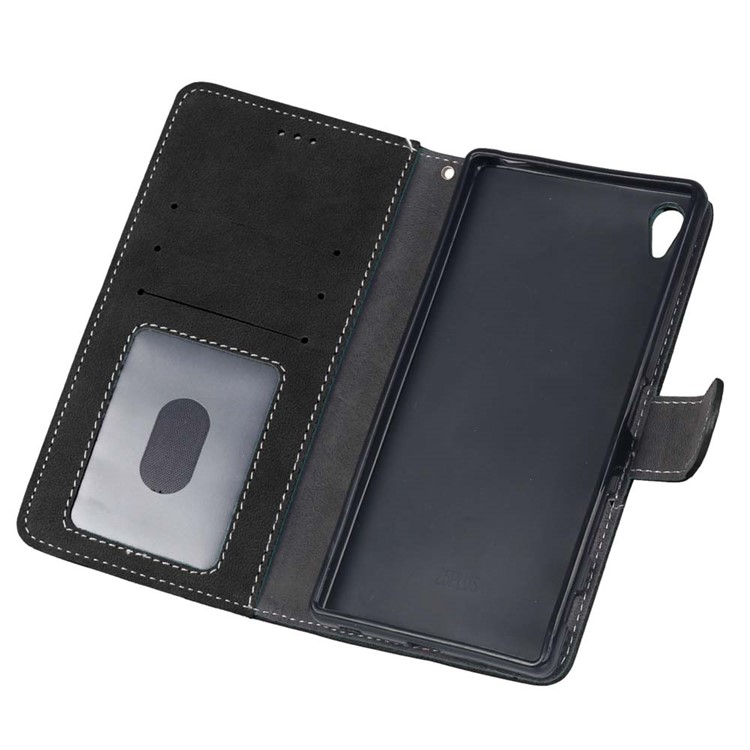 vintage matte pu leather wallet for sony xperia z5 vintage matte pu leather wallet for sony xperia z5