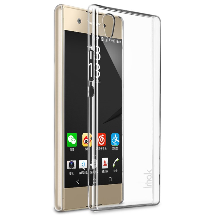 IMAK for Sony Xperia XA1 Ultra Crystal Clear Case II Scratch-proof PC Cell Phone Cover-3