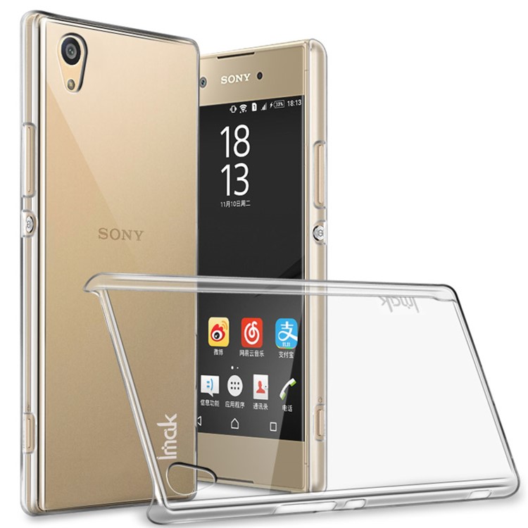 IMAK for Sony Xperia XA1 Ultra Crystal Clear Case II Scratch-proof PC Cell Phone Cover-4