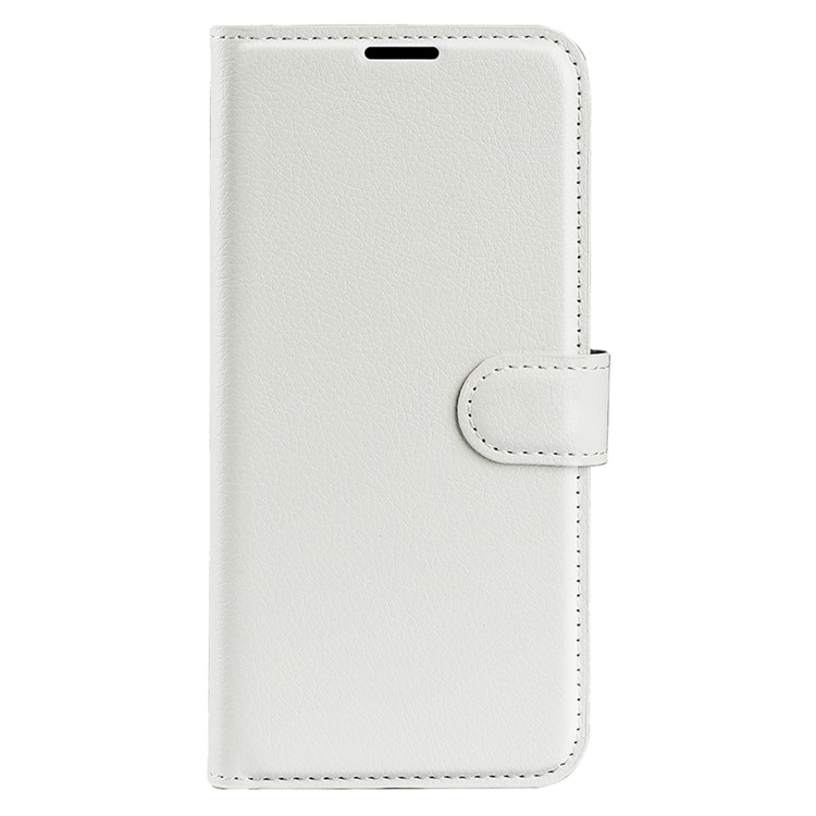 Cubierta Del Teléfono Celular Del Cuero De La Carpeta Del Grano Del Litchi Para Sony Xperia XA1 - Blanco-5