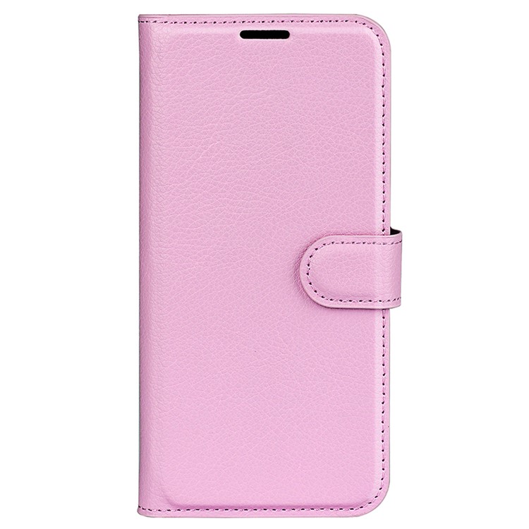 For Sony Xperia XA1 Litchi Grain PU Leather Wallet Cover Shell - Pink-5