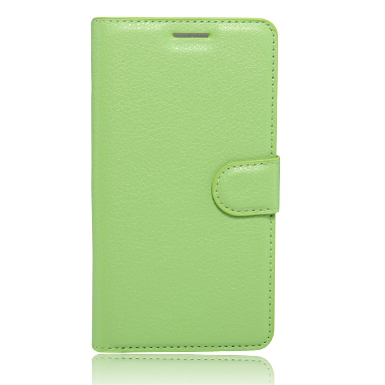 Pour Sony Xperia XZs / XZ Litchi Grain Housse en cuir Housse pour portefeuille - Vert-6
