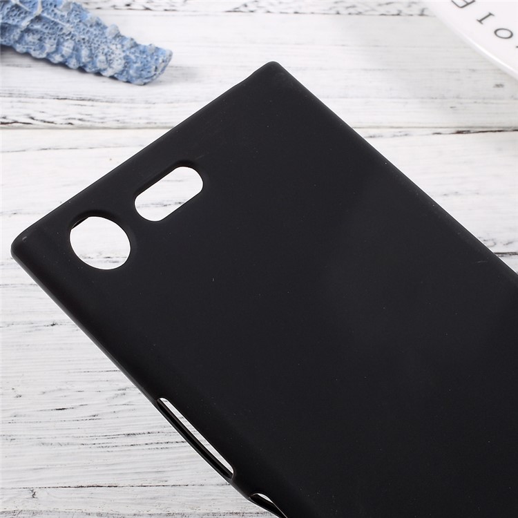 Matte Anti-fingerprint Soft TPU Case for Sony Xperia XZ Premium - Black-5