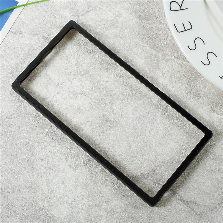 Slide-on Metal Bumper Frame for Sony Xperia XZs / XZ - Black-4