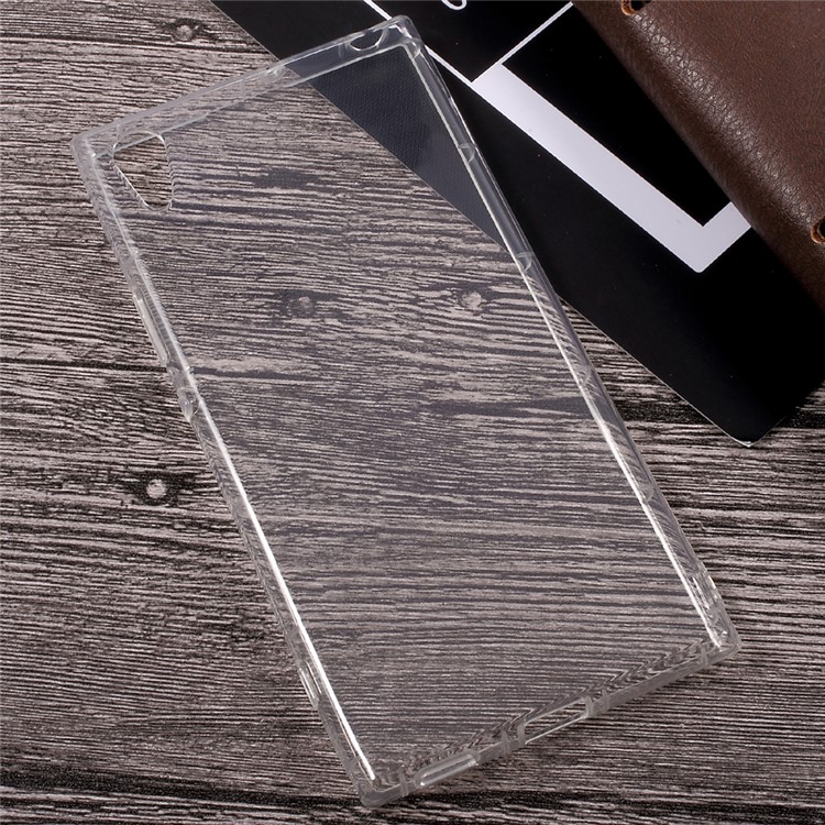 Drop-resistant Clear TPU Mobile Phone Case for Sony Xperia XA1 Ultra-2