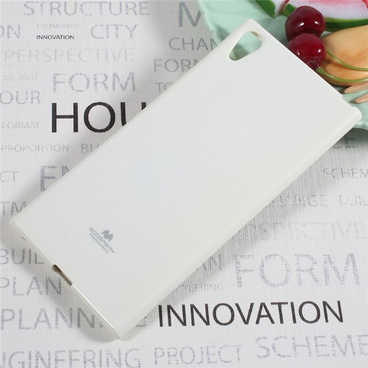 MERCURY GOOSPERY for Sony Xperia XA1 Ultra Flash Powder Soft TPU Cover - White-1