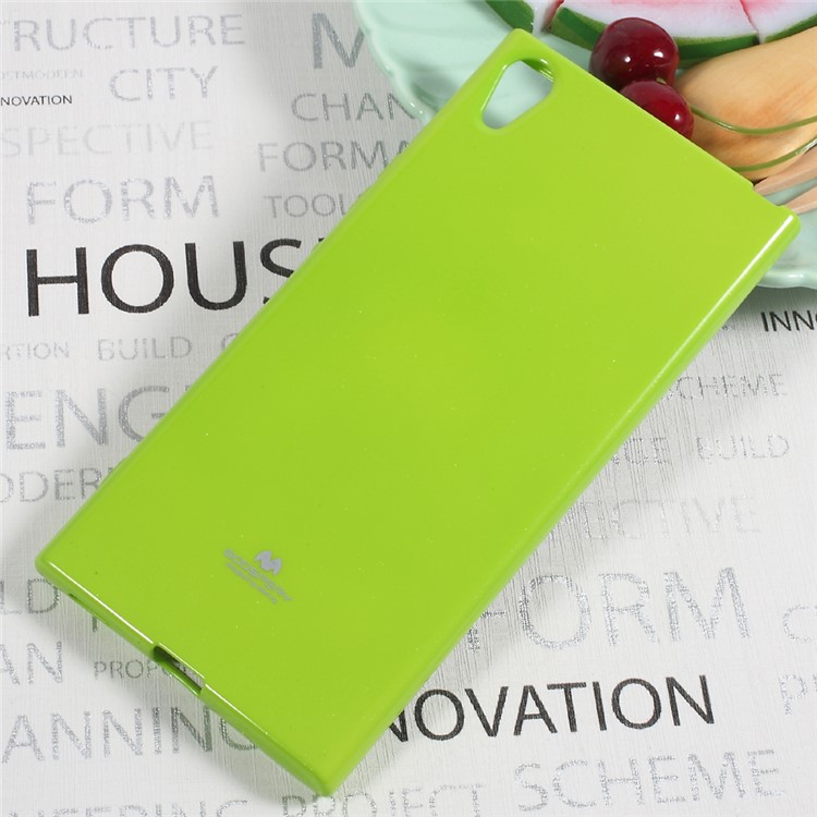 MERCURY GOOSPERY for Sony Xperia XA1 Ultra Flash Powder TPU Protective Shell - Green-1