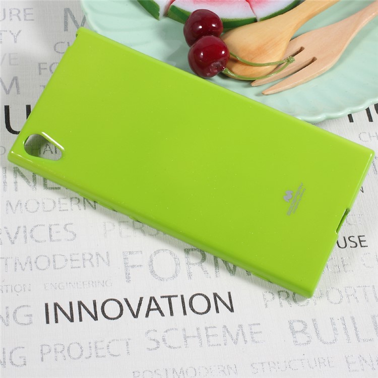 MERCURY GOOSPERY for Sony Xperia XA1 Ultra Flash Powder TPU Protective Shell - Green-3
