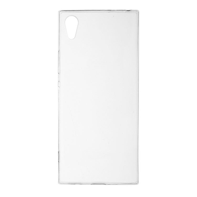 0.6mm Ultra Thin Soft TPU Protection Phone Case for Sony Xperia XA1 - Transparent-1