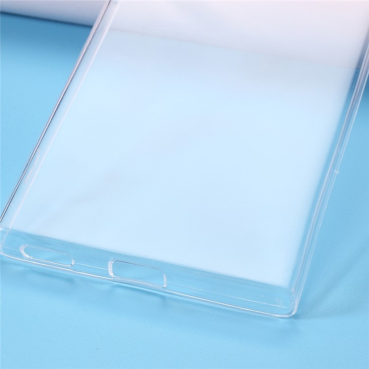 0.6mm Ultra Thin Soft TPU Protection Phone Case for Sony Xperia XA1 - Transparent-4