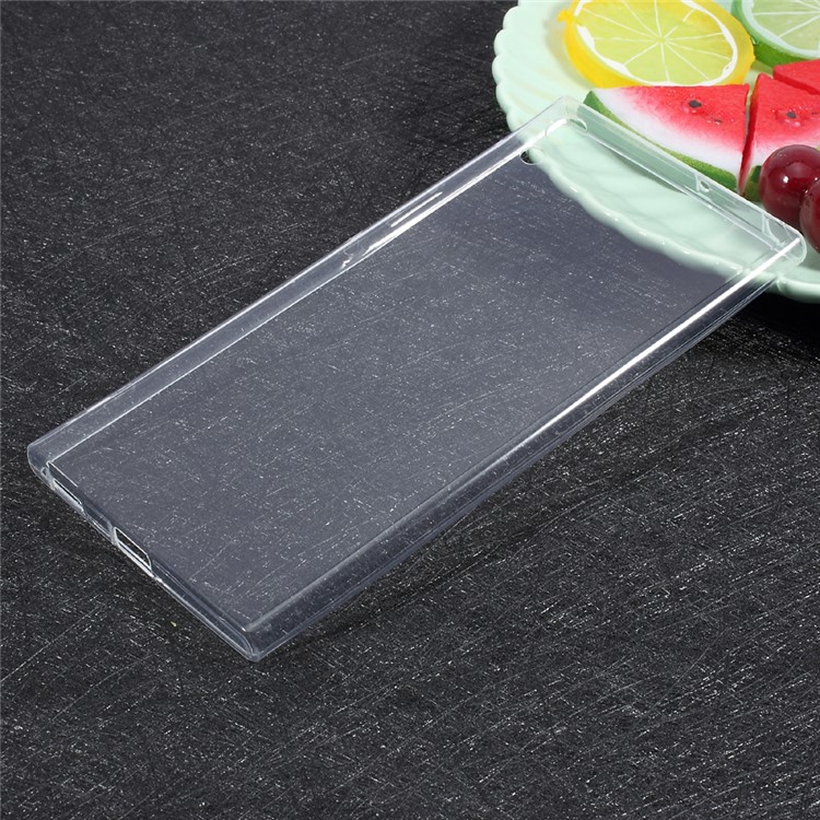 0.6mm Ultra Thin Soft TPU Protection Mobile Shell for Sony Xperia XA1 Ultra - Transparent-1