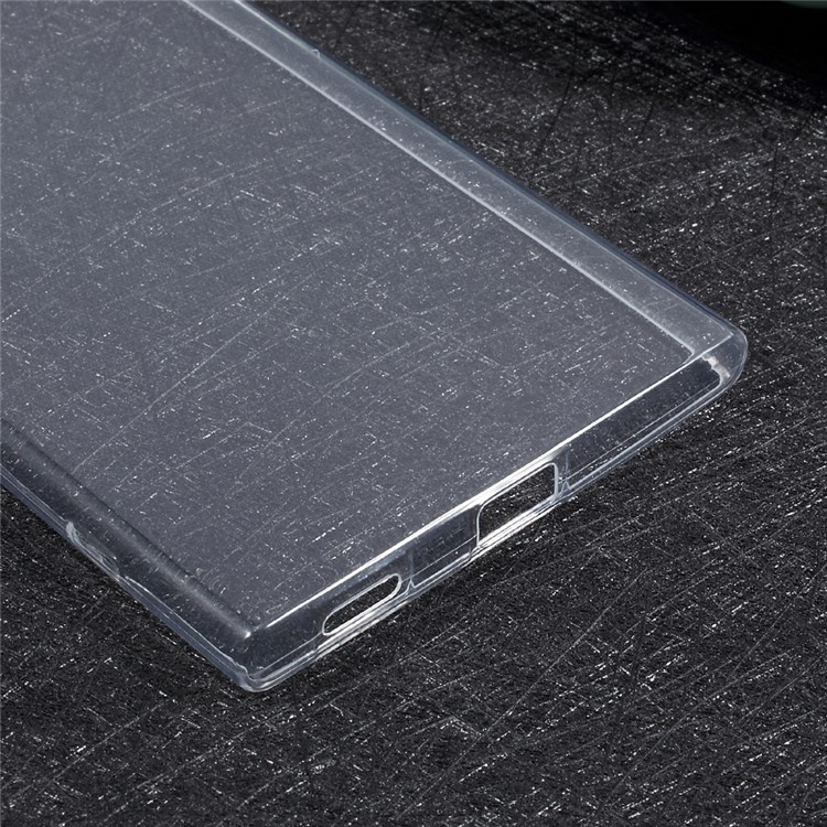 0.6mm Ultra Thin Soft TPU Protection Mobile Shell for Sony Xperia XA1 Ultra - Transparent-5