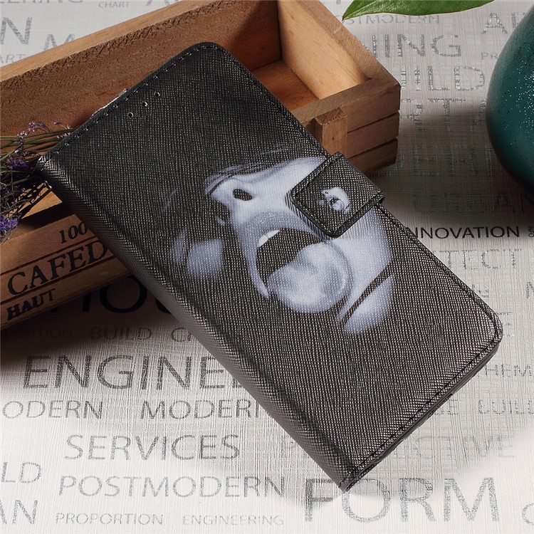 Callfree PU Leather Wallet Mobile Phone Shell for Sony Xperia XA / XA Dual - Hot Lady-1