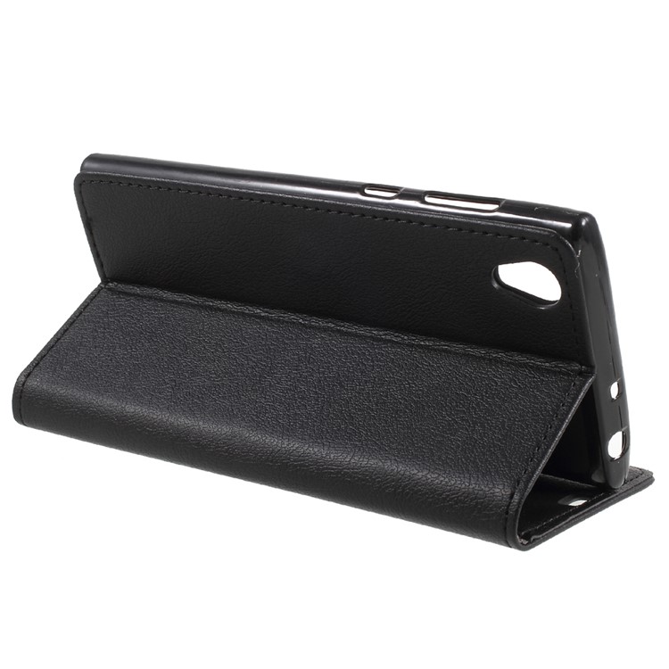Funda de cuero para Sony Xperia L1 - Negro-4
